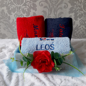 kosz prezentowy na indywidualne zamówienie haftyok.pl